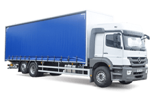Van Hire Ackworth - 26 Tonne Curtain Side Truck - Truck hire Ackworth