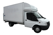 Van Hire Ackworth - Ford Luton Box Tail Lift - Van hire Ackworth
