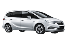 Van Hire Ackworth - Vauxhall Zafira 7-Seater - Minibus hire Ackworth